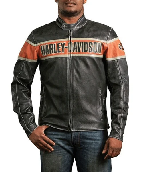 Harley Davidson Men’s Victory Lane Leather Jacket