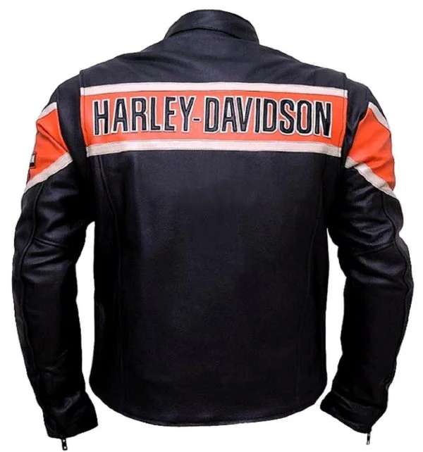 Harley Davidson Biker Leather Jacket - New Year 2021 Special Jacket !