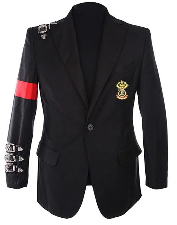 Michael Jackson Informal Bad Buckle Blazer