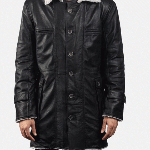Storm Nite Black Suede Coat