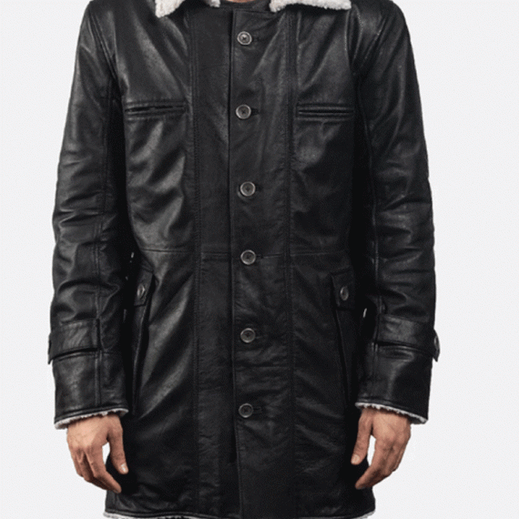 Storm Nite Brown Shearling Coat